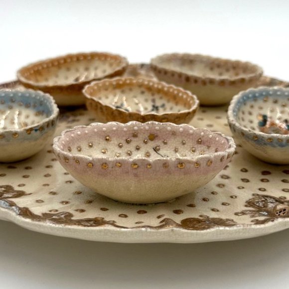 Antique Mussel Plate - Picture 3 of 4